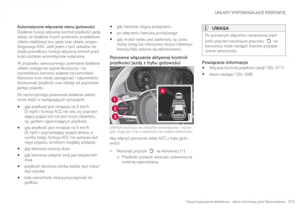 Volvo XC90 II 2 instrukcja obslugi / page 321