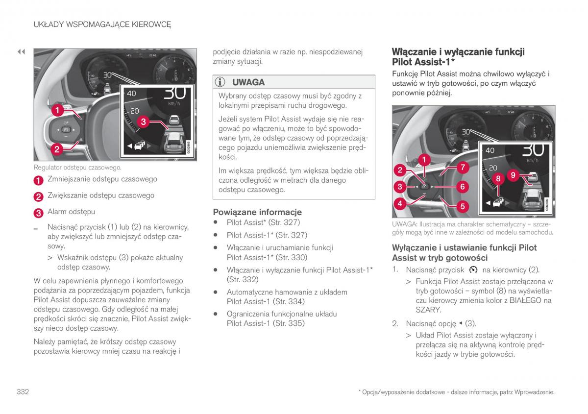 Volvo XC90 II 2 instrukcja obslugi / page 334