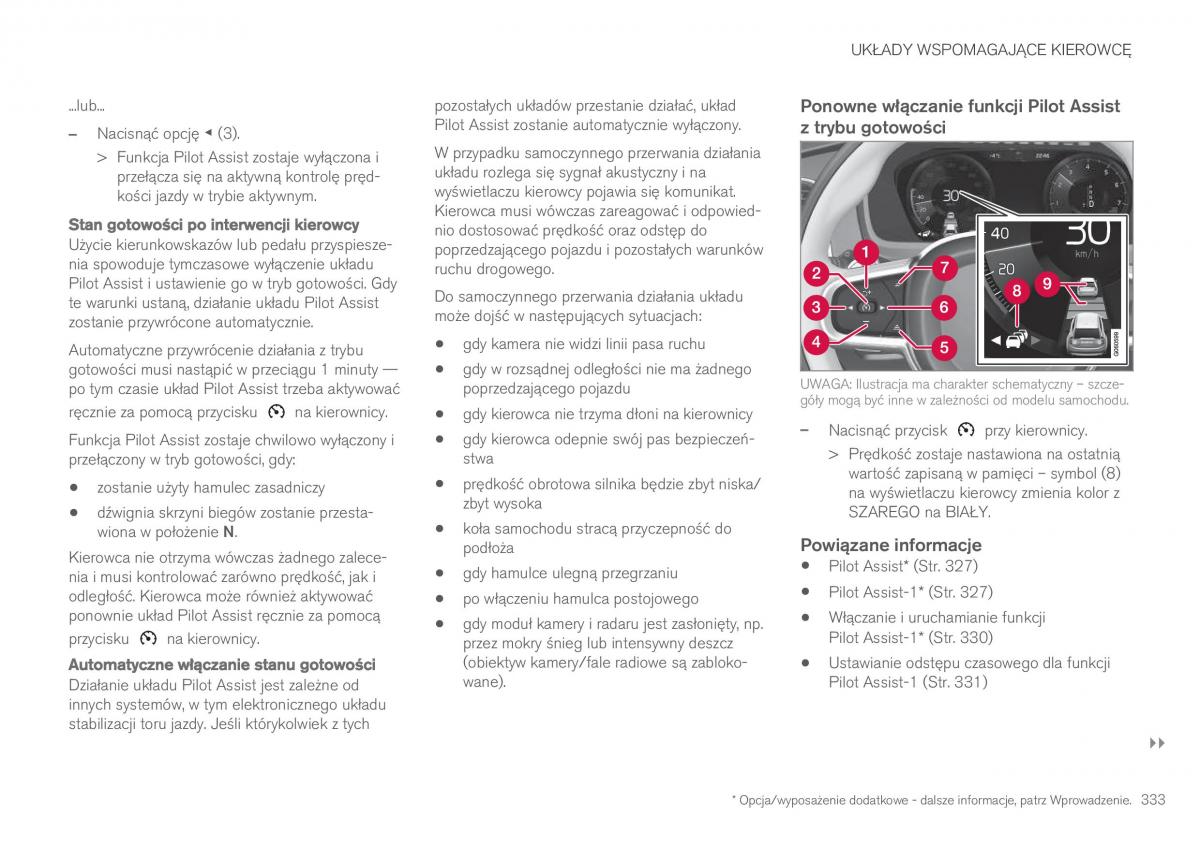 Volvo XC90 II 2 instrukcja obslugi / page 335