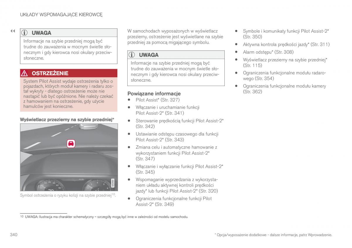 Volvo XC90 II 2 instrukcja obslugi / page 342