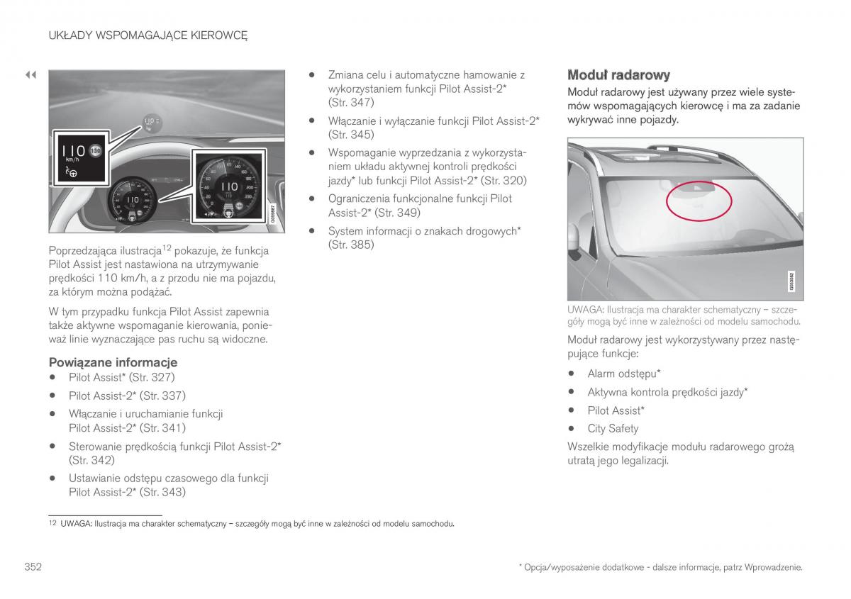 Volvo XC90 II 2 instrukcja obslugi / page 354