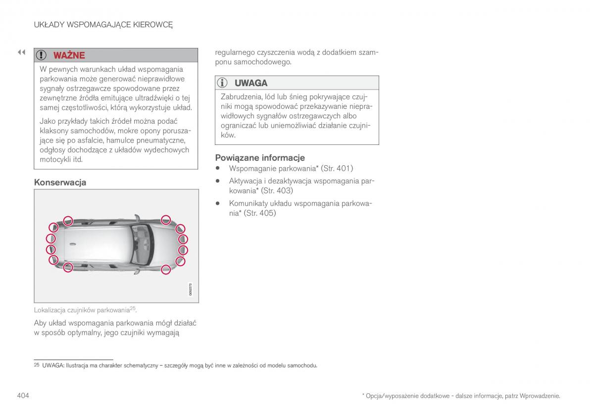 Volvo XC90 II 2 instrukcja obslugi / page 406