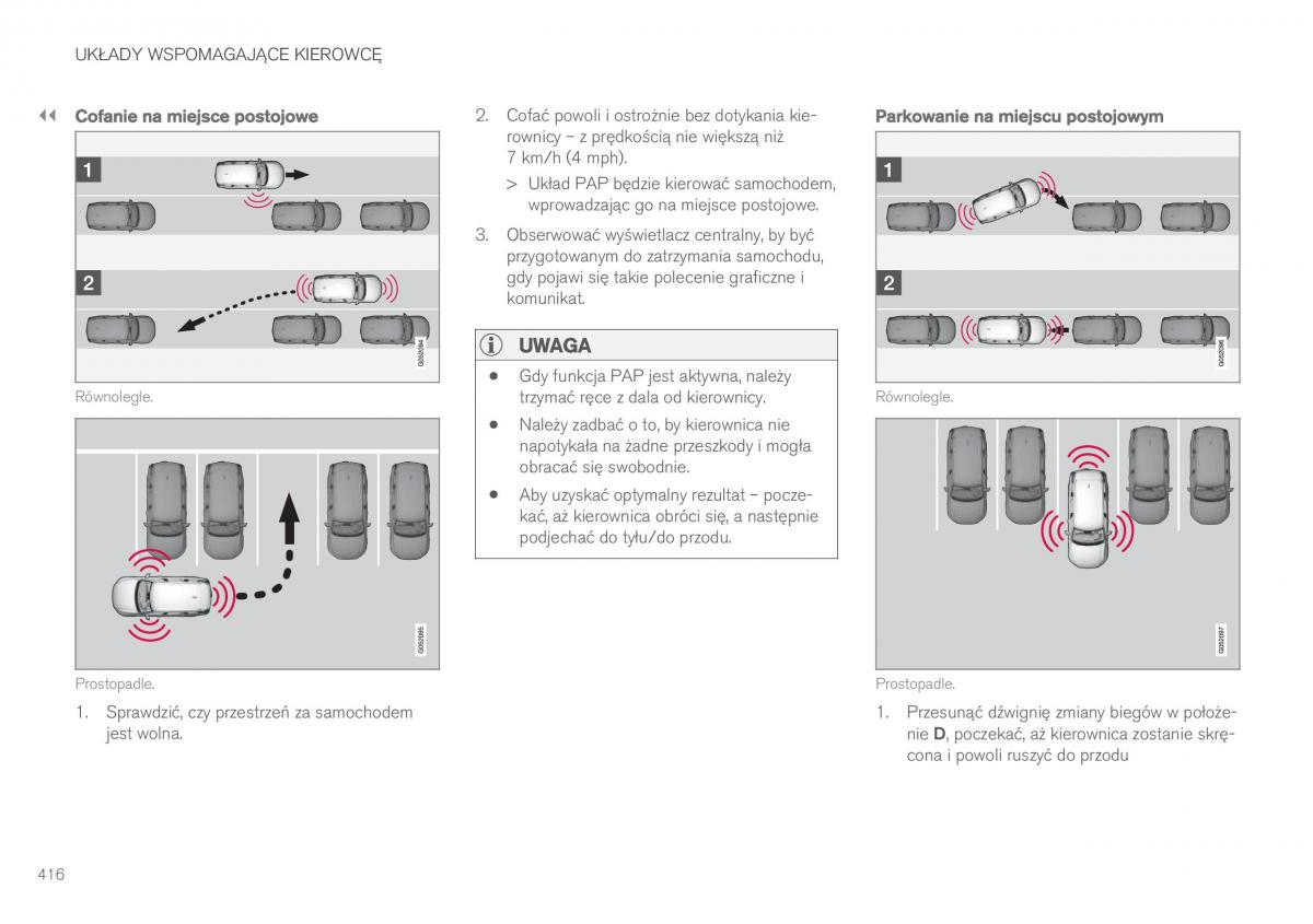 Volvo XC90 II 2 instrukcja obslugi / page 418