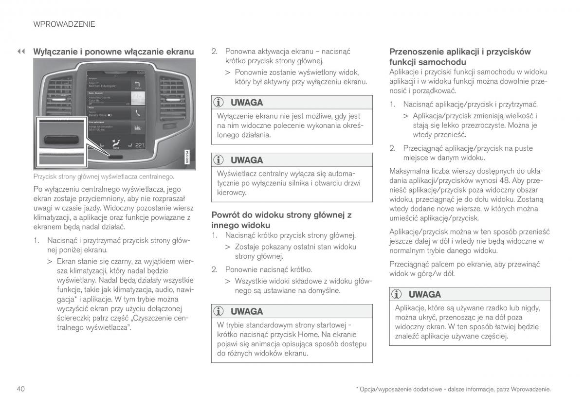 Volvo XC90 II 2 instrukcja obslugi / page 42