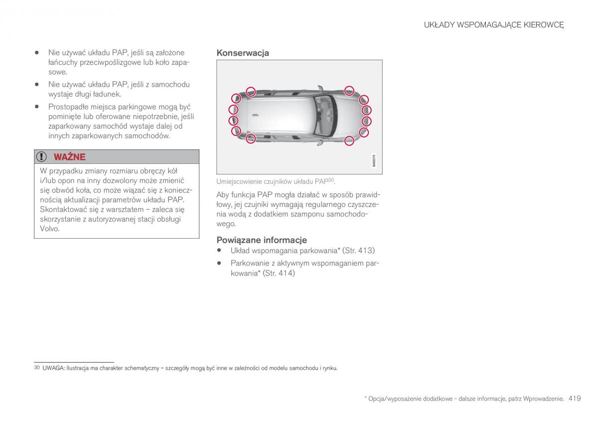 Volvo XC90 II 2 instrukcja obslugi / page 421