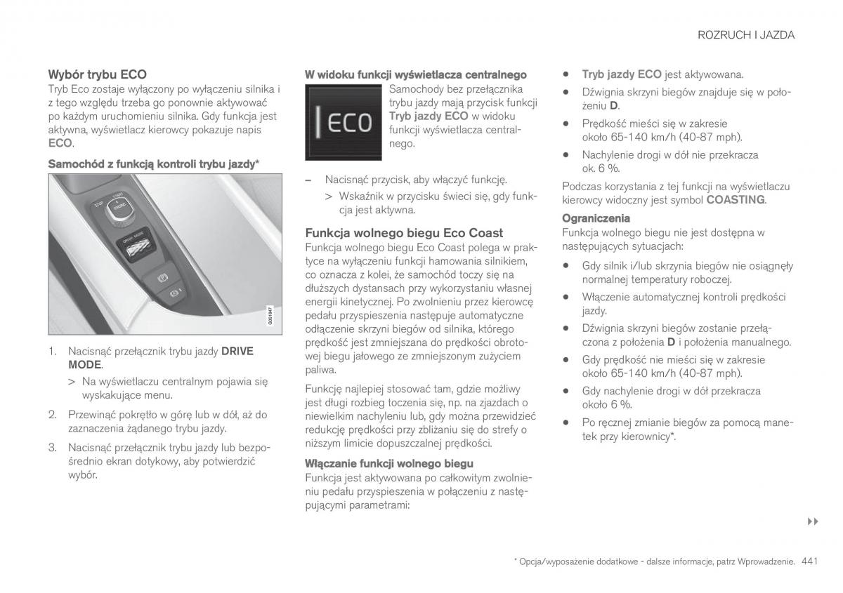 Volvo XC90 II 2 instrukcja obslugi / page 443