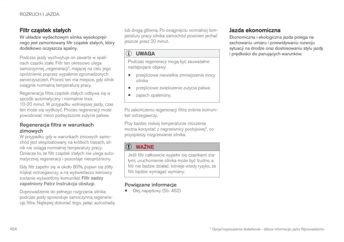 Volvo XC90 II 2 instrukcja obslugi / page 466