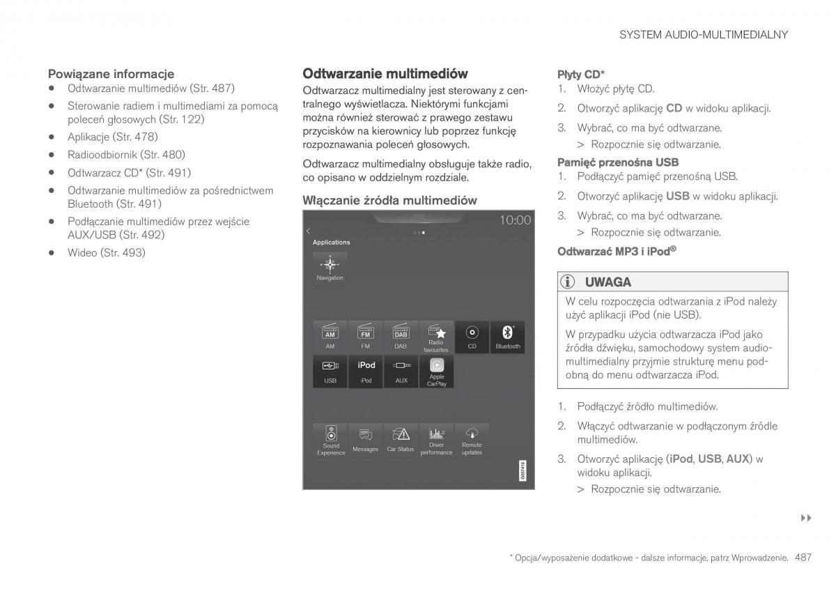 Volvo XC90 II 2 instrukcja obslugi / page 489