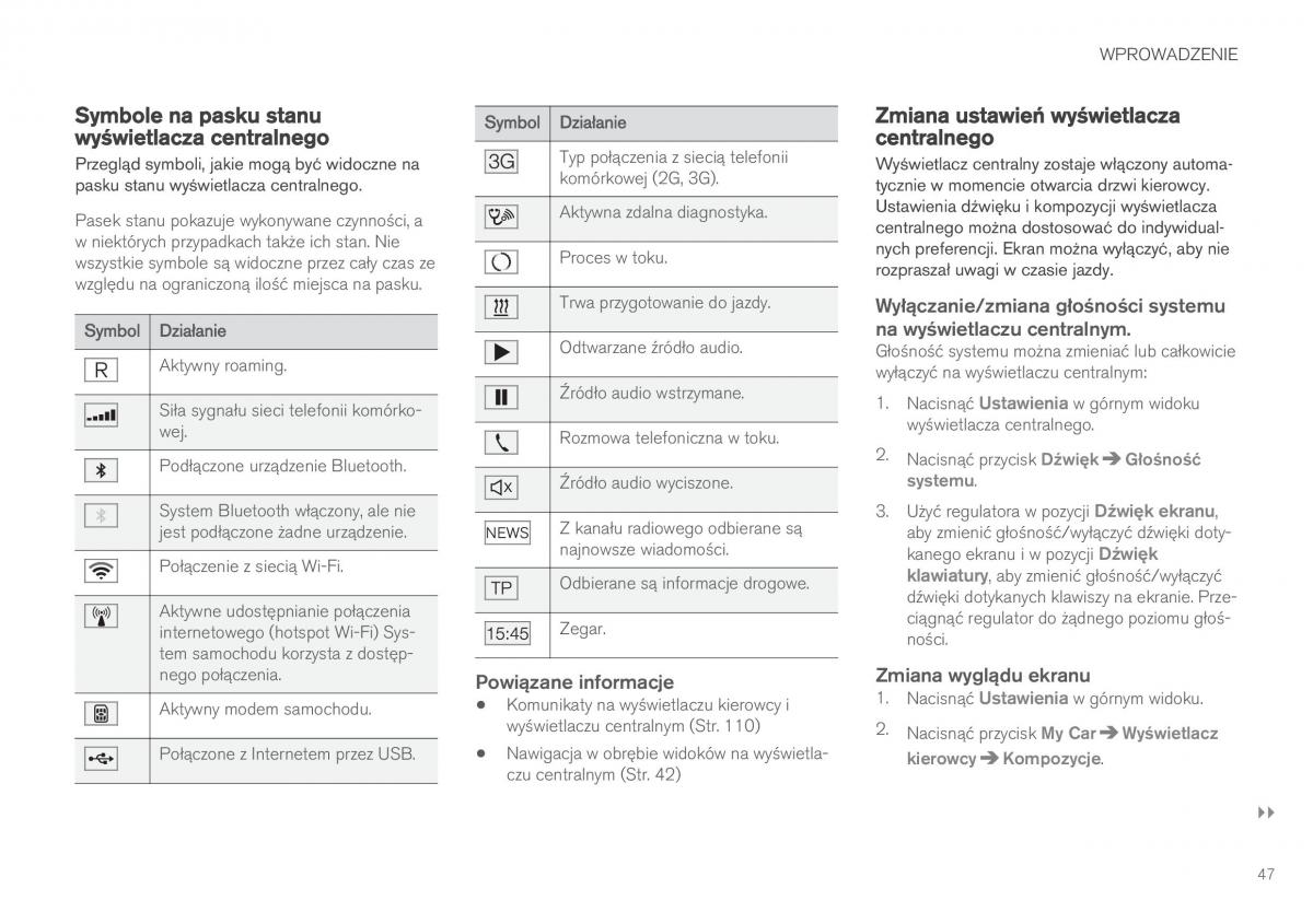 Volvo XC90 II 2 instrukcja obslugi / page 49