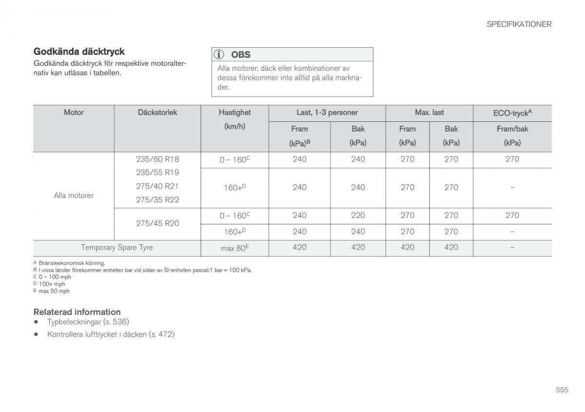 Volvo XC90 II 2 instruktionsbok / page 557