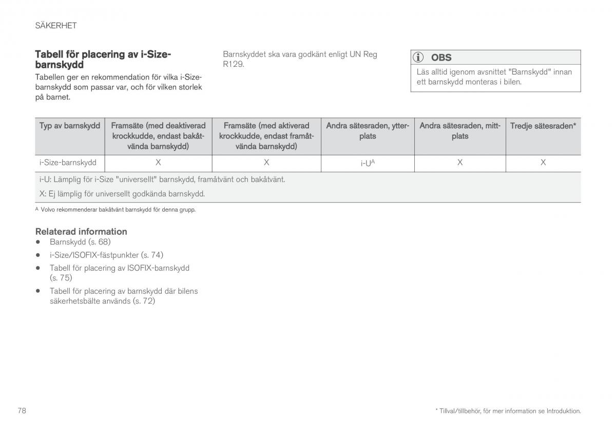 Volvo XC90 II 2 instruktionsbok / page 80