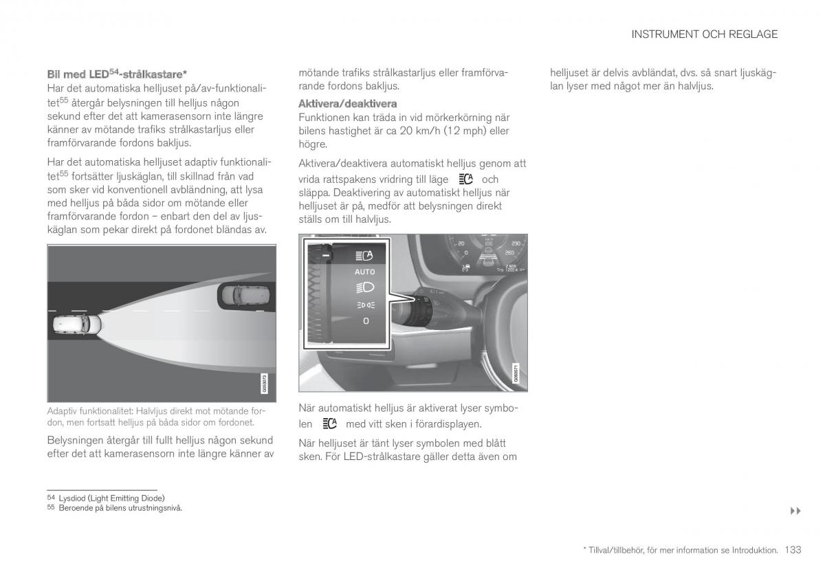 Volvo XC90 II 2 instruktionsbok / page 135