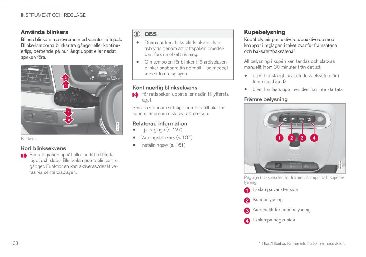 Volvo XC90 II 2 instruktionsbok / page 140