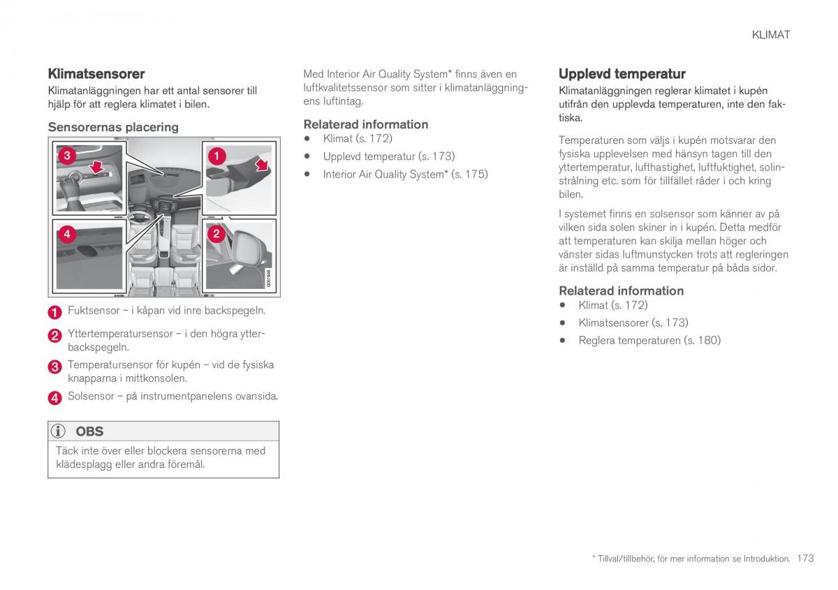 Volvo XC90 II 2 instruktionsbok / page 175