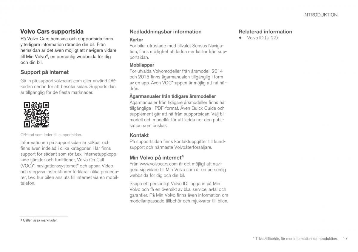 Volvo XC90 II 2 instruktionsbok / page 19