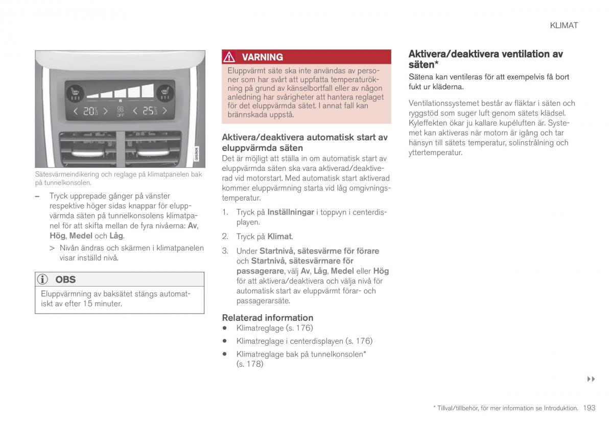 Volvo XC90 II 2 instruktionsbok / page 195