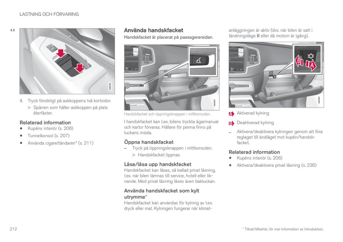 Volvo XC90 II 2 instruktionsbok / page 214