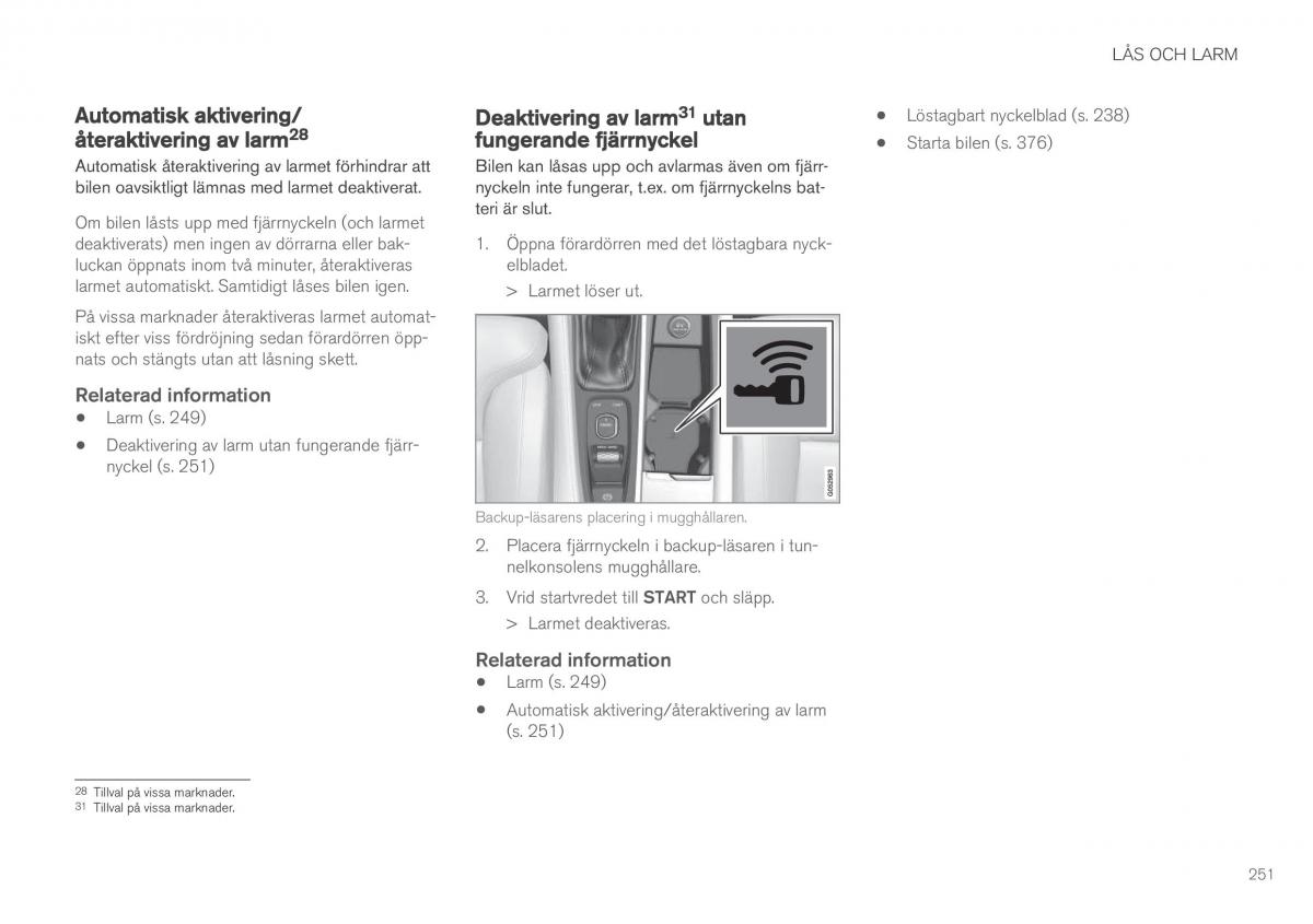 Volvo XC90 II 2 instruktionsbok / page 253