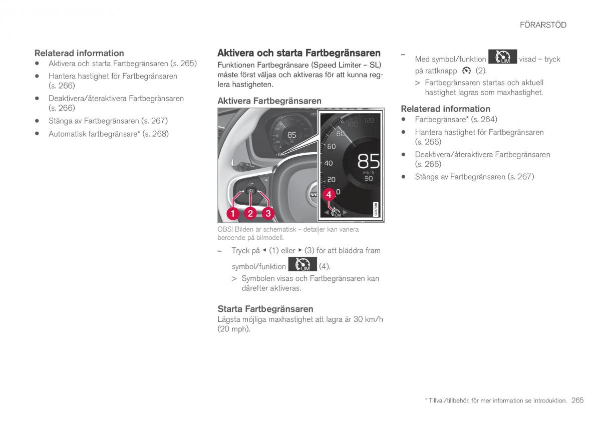 Volvo XC90 II 2 instruktionsbok / page 267