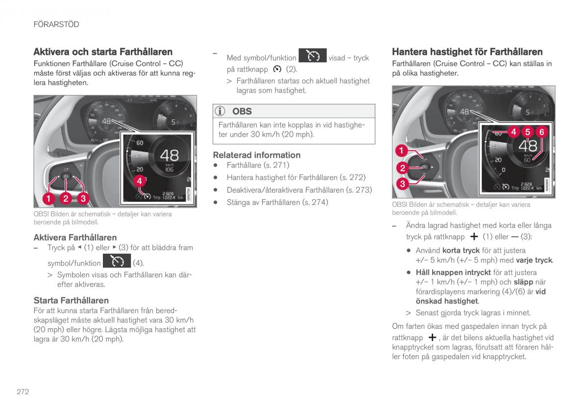 Volvo XC90 II 2 instruktionsbok / page 274