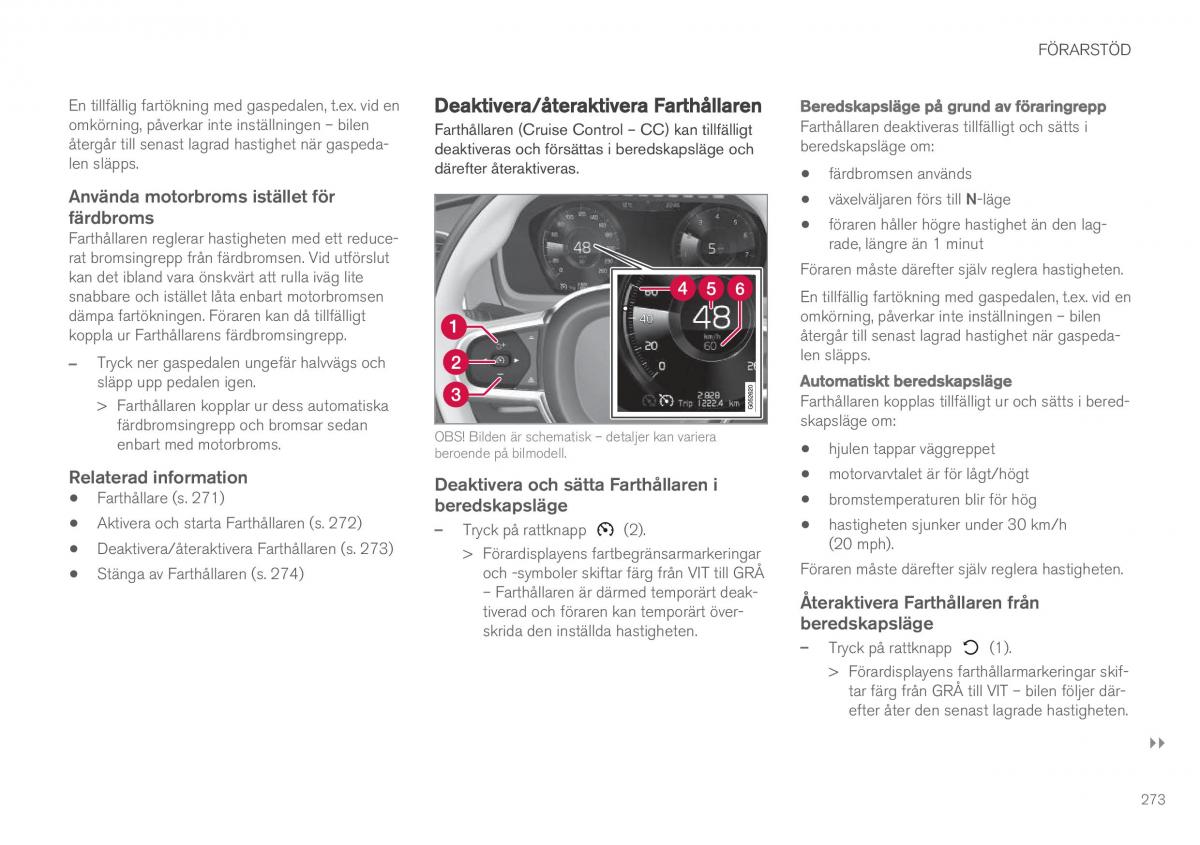 Volvo XC90 II 2 instruktionsbok / page 275