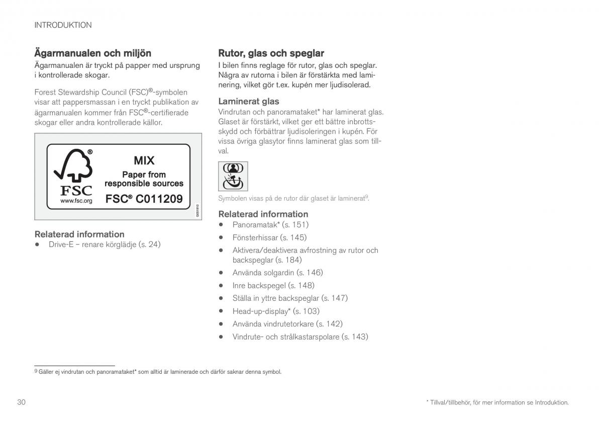 Volvo XC90 II 2 instruktionsbok / page 32