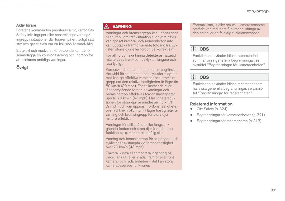 Volvo XC90 II 2 instruktionsbok / page 333