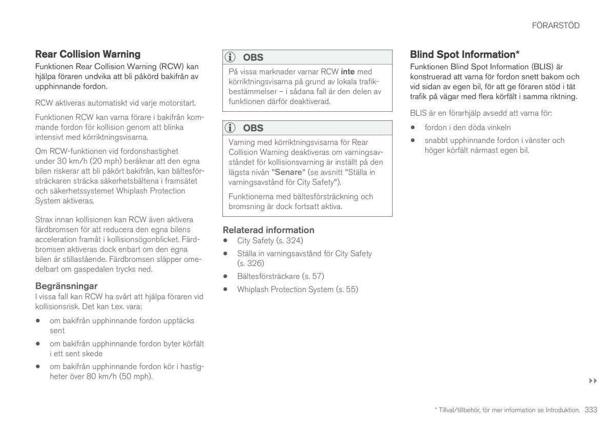 Volvo XC90 II 2 instruktionsbok / page 335