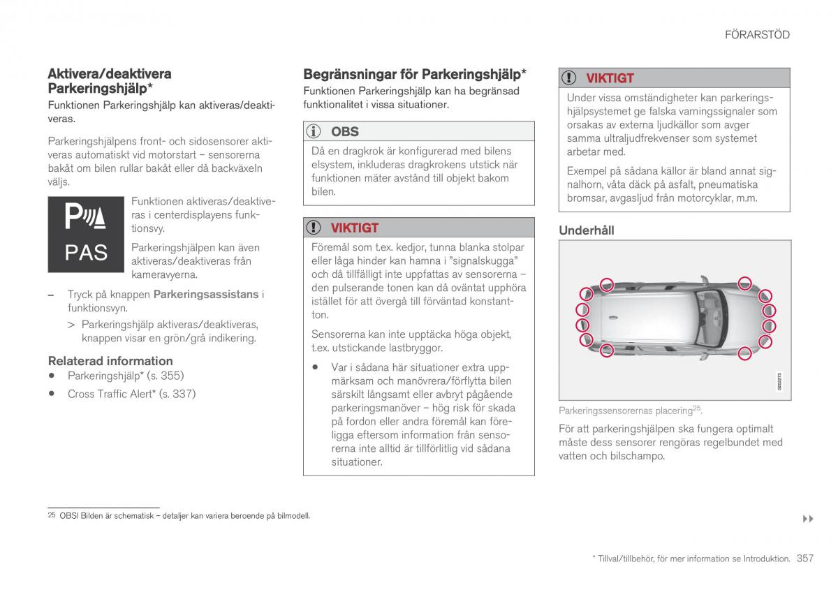 Volvo XC90 II 2 instruktionsbok / page 359