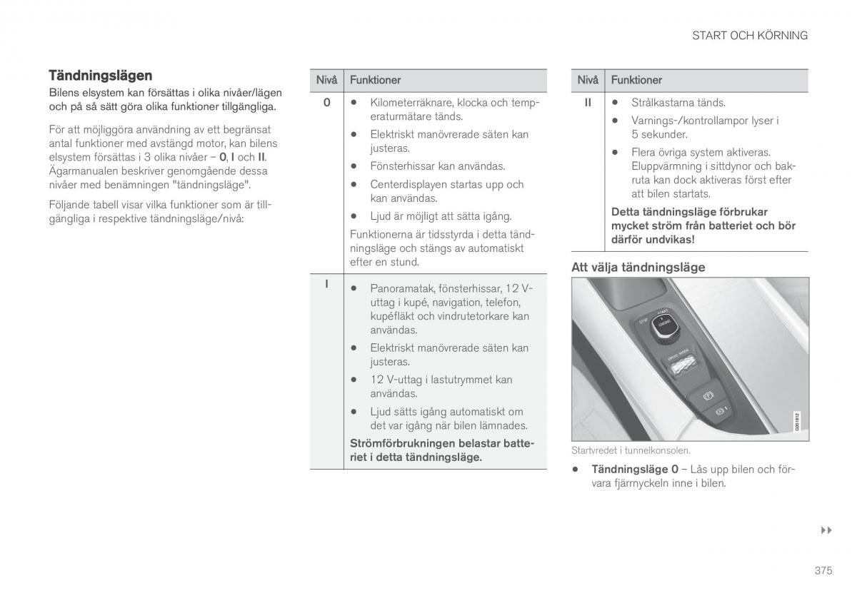 Volvo XC90 II 2 instruktionsbok / page 377