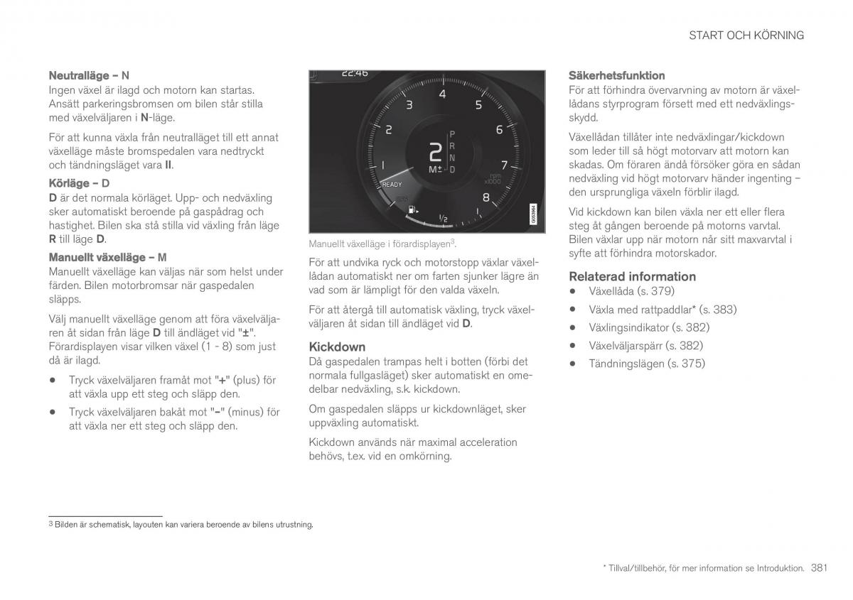 Volvo XC90 II 2 instruktionsbok / page 383