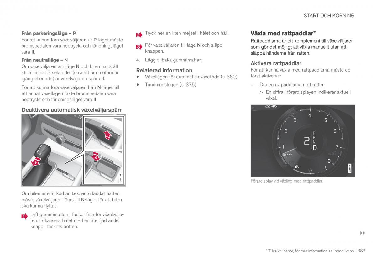 Volvo XC90 II 2 instruktionsbok / page 385