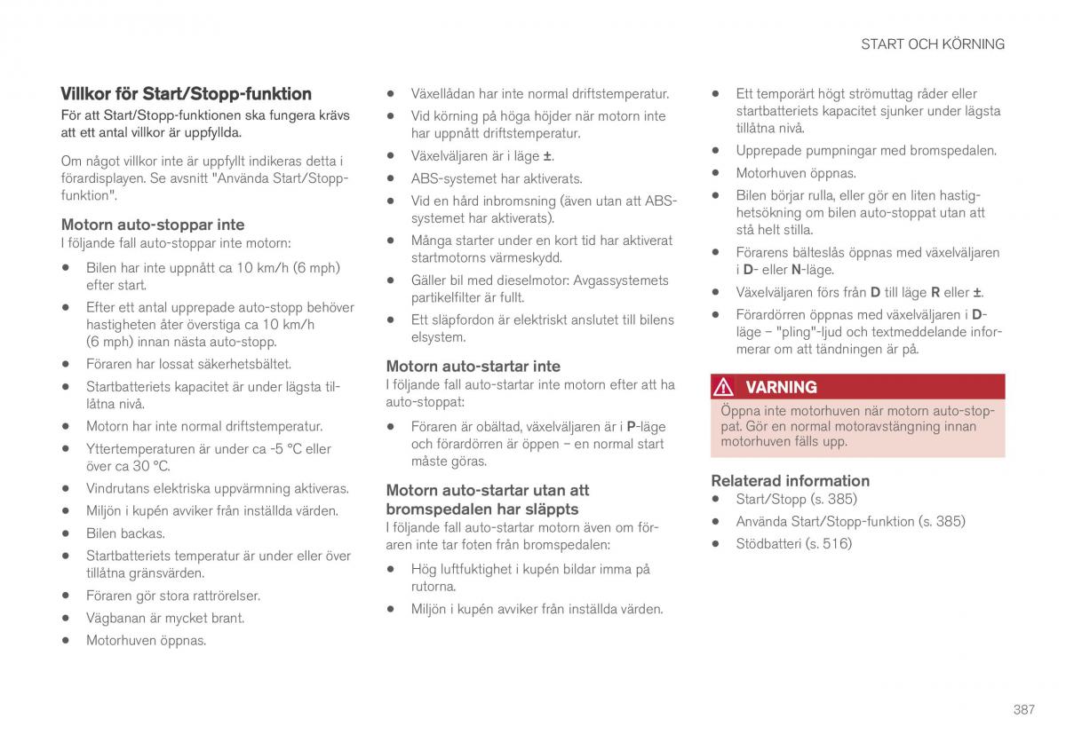 Volvo XC90 II 2 instruktionsbok / page 389