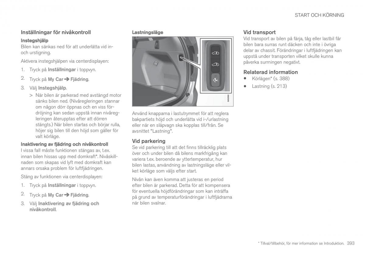 Volvo XC90 II 2 instruktionsbok / page 395