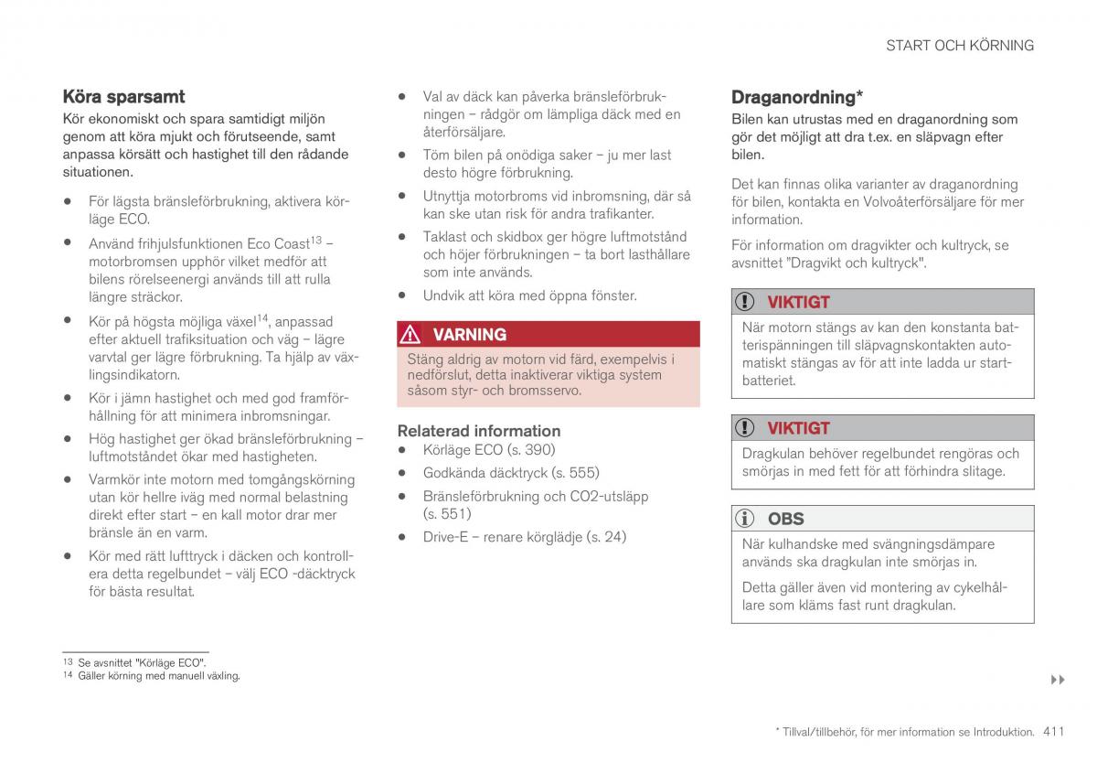 Volvo XC90 II 2 instruktionsbok / page 413