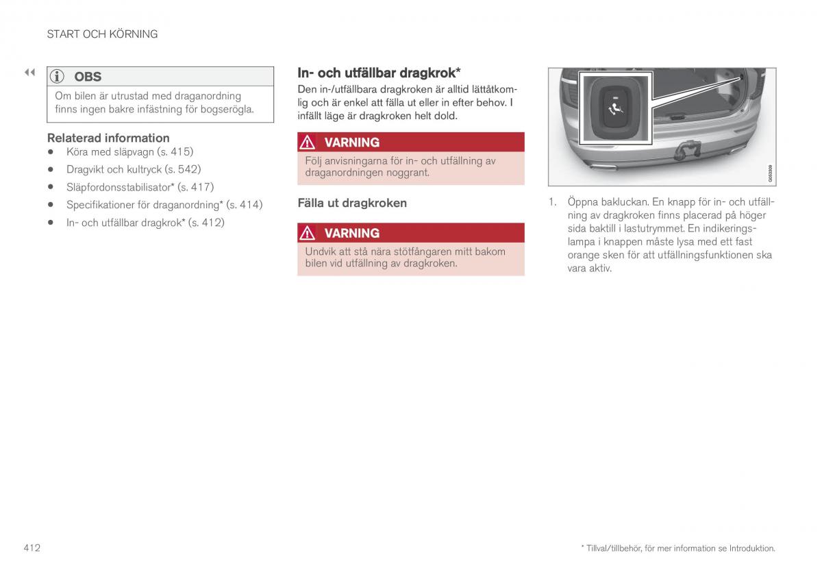 Volvo XC90 II 2 instruktionsbok / page 414