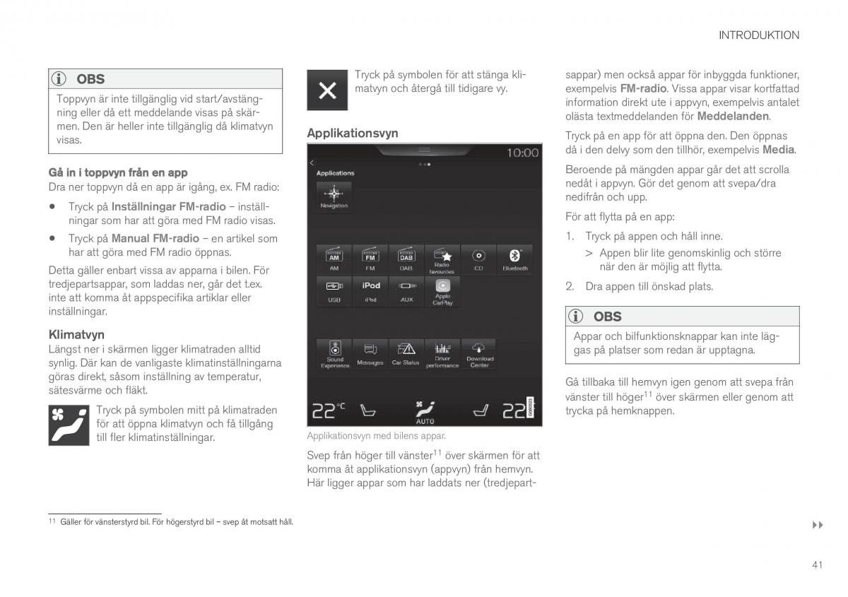 Volvo XC90 II 2 instruktionsbok / page 43