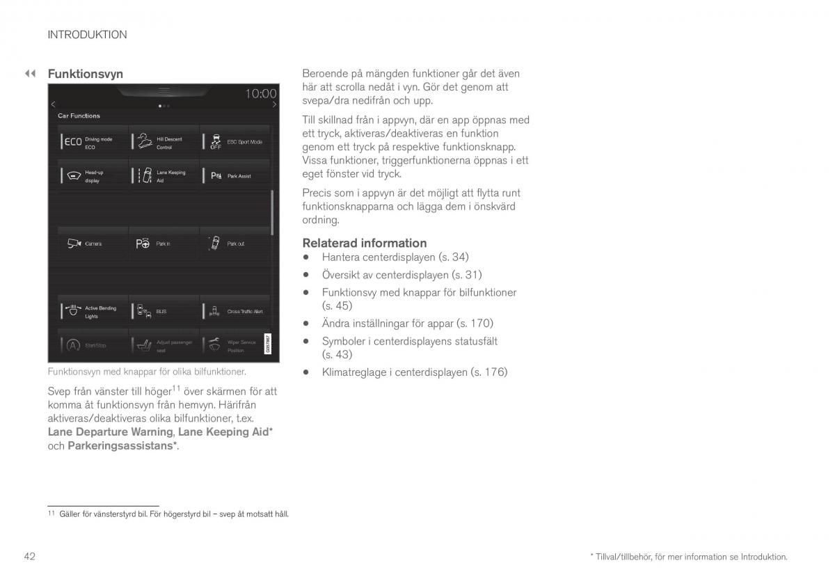 Volvo XC90 II 2 instruktionsbok / page 44