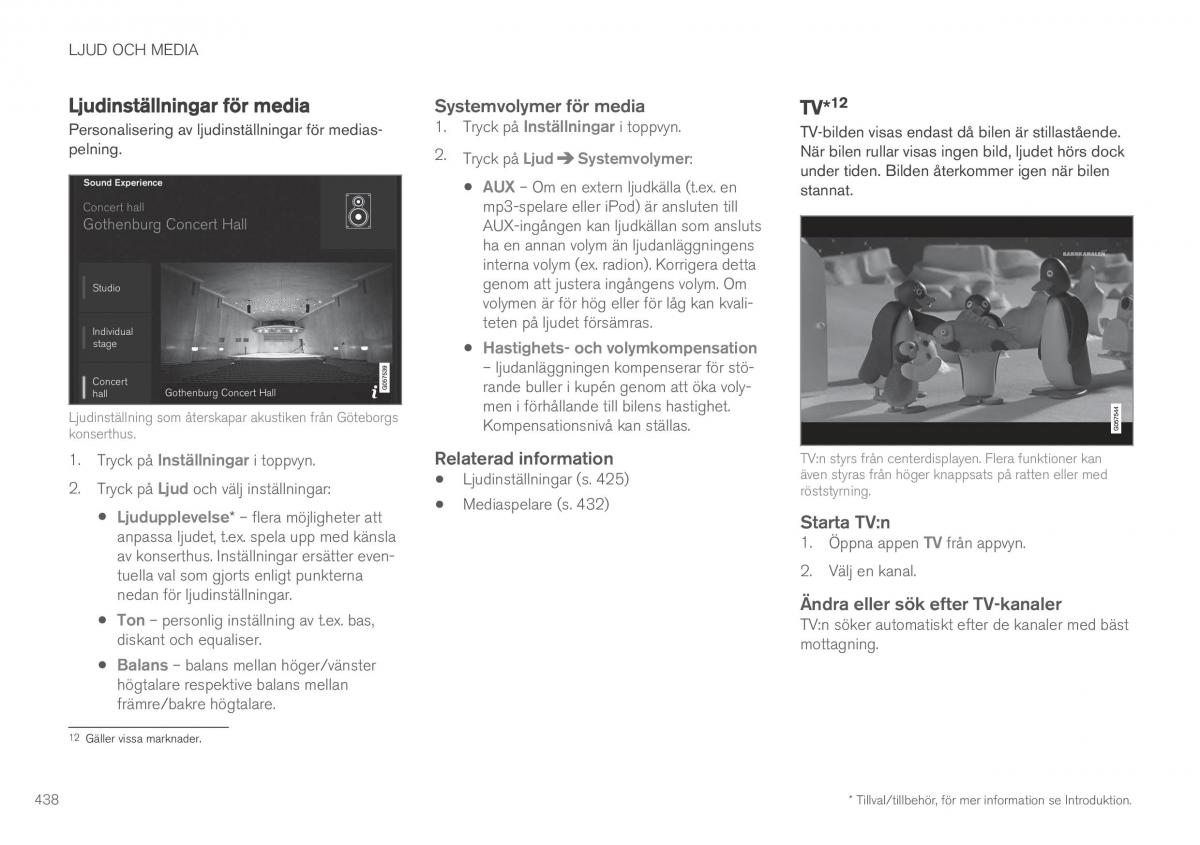 Volvo XC90 II 2 instruktionsbok / page 440