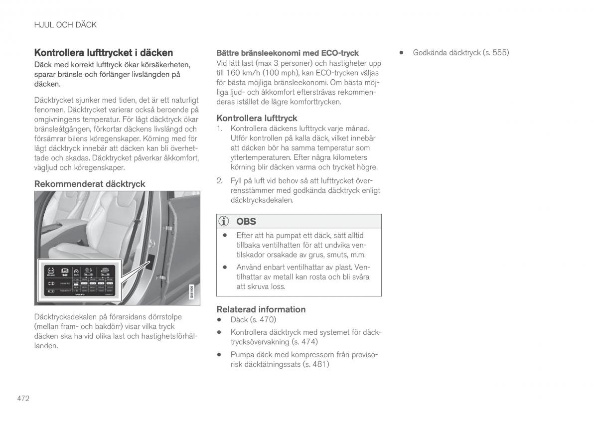 Volvo XC90 II 2 instruktionsbok / page 474