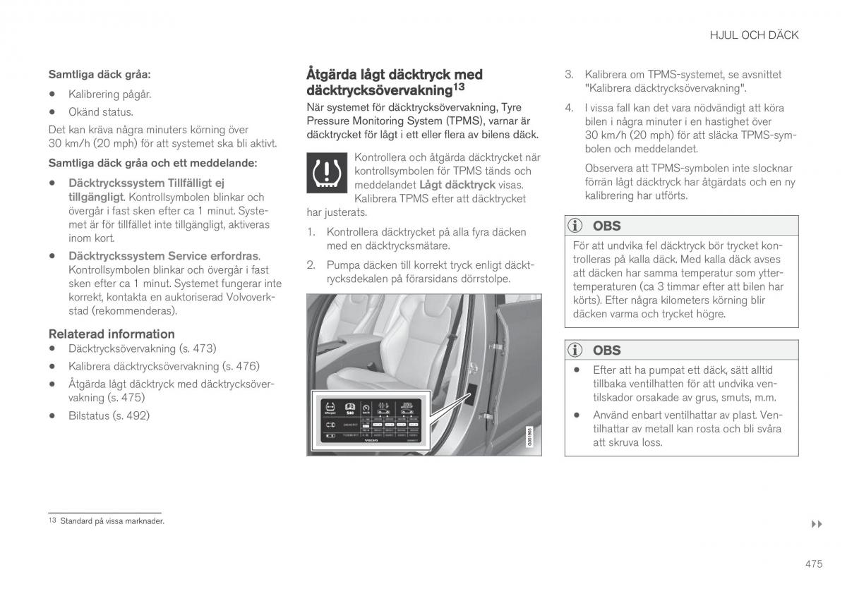 Volvo XC90 II 2 instruktionsbok / page 477