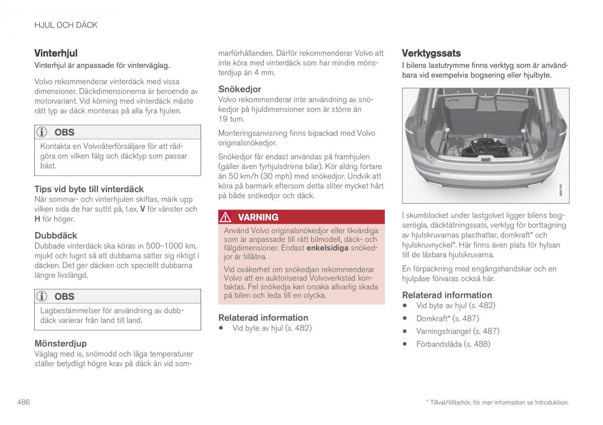 Volvo XC90 II 2 instruktionsbok / page 488