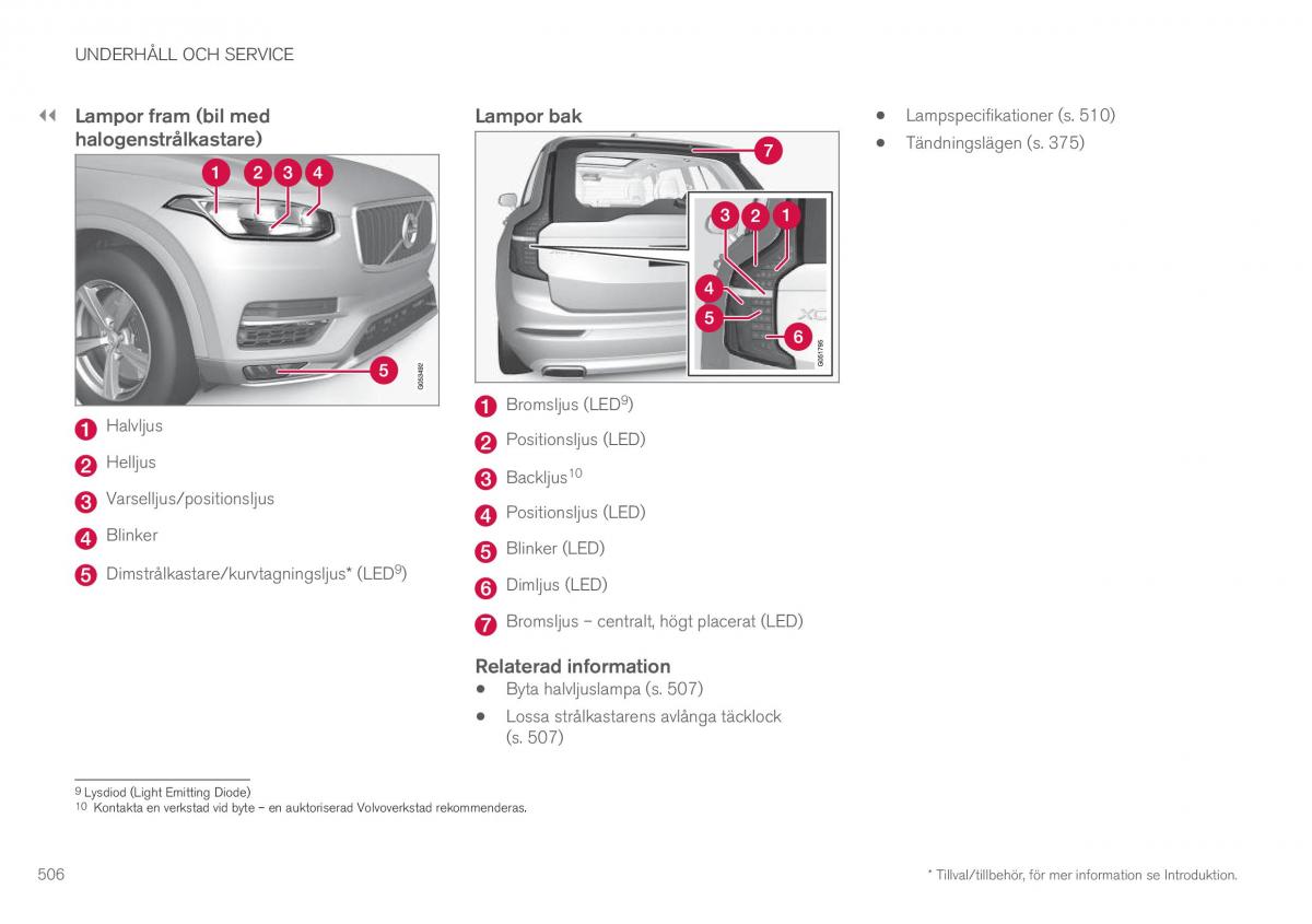 Volvo XC90 II 2 instruktionsbok / page 508