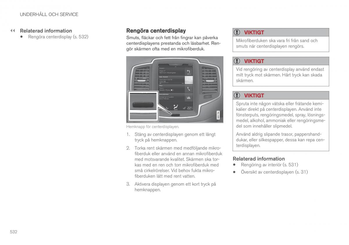 Volvo XC90 II 2 instruktionsbok / page 534