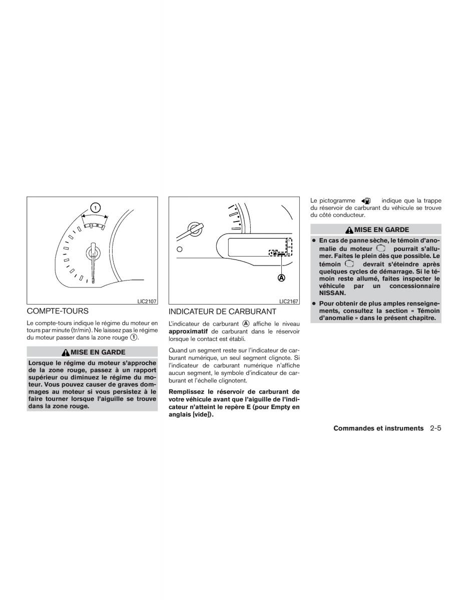 Nissan Micra K13 manuel du proprietaire / page 86