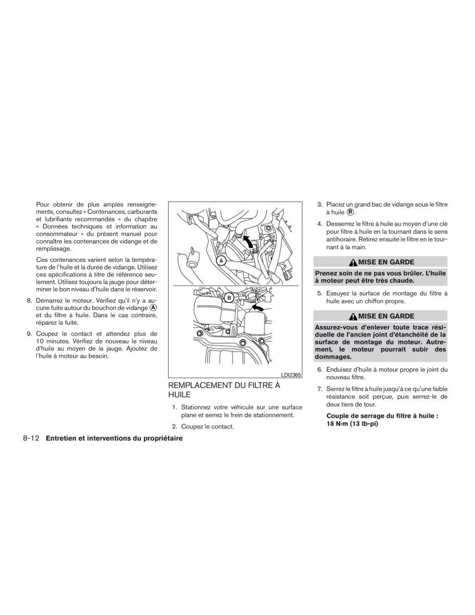 Nissan Micra K13 manuel du proprietaire / page 257