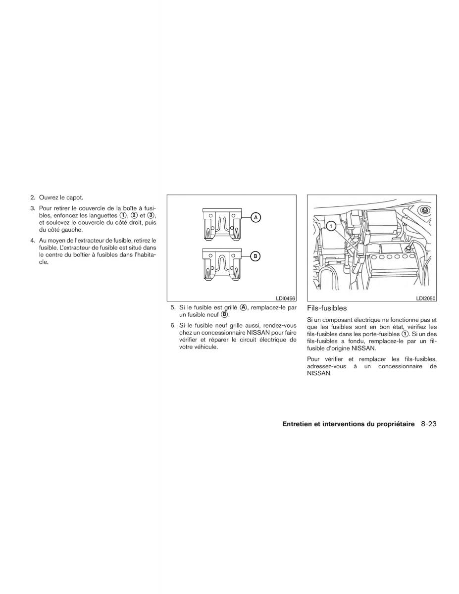 Nissan Micra K13 manuel du proprietaire / page 268