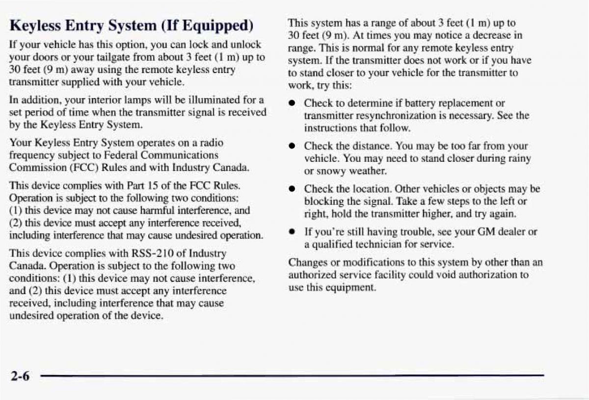 Chevrolet GMC Suburban VIII 8 owners manual / page 77