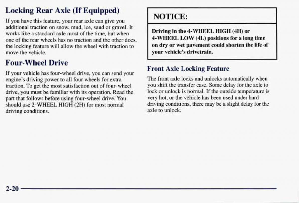 Chevrolet GMC Suburban VIII 8 owners manual / page 91