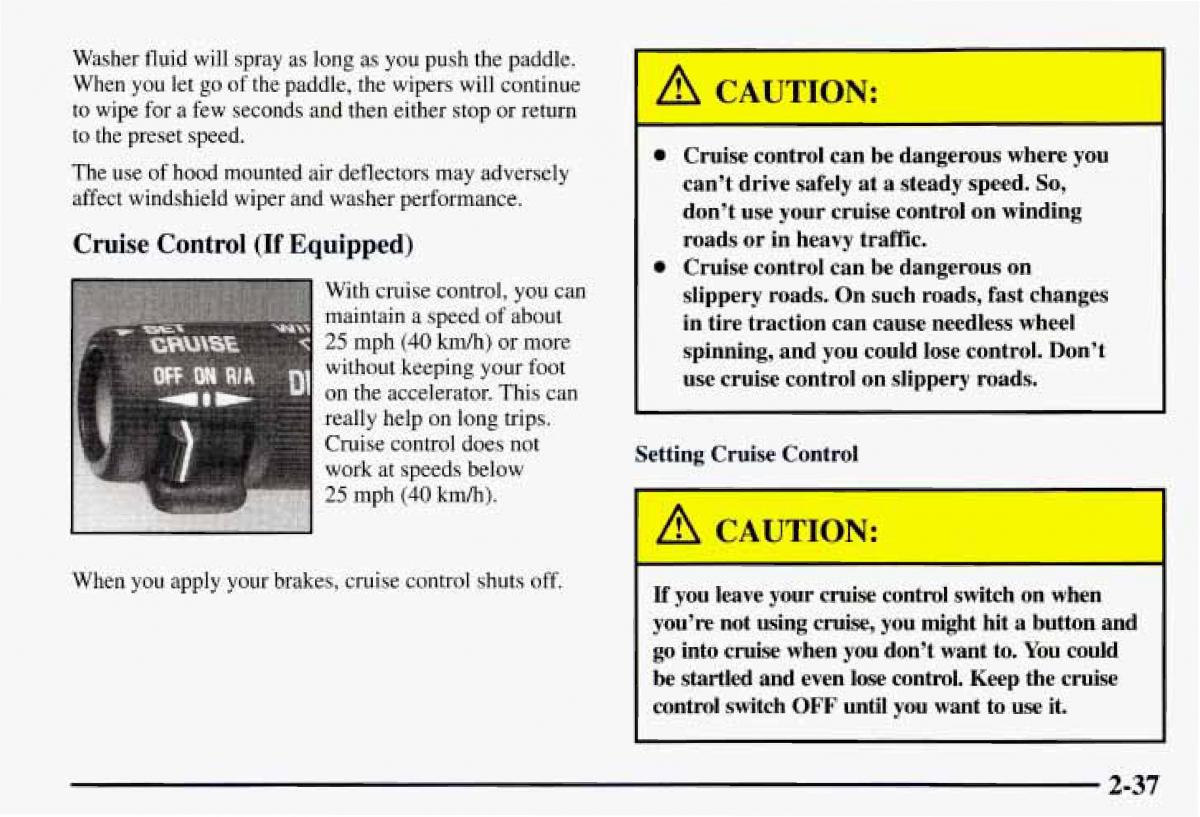 Chevrolet GMC Suburban VIII 8 owners manual / page 108